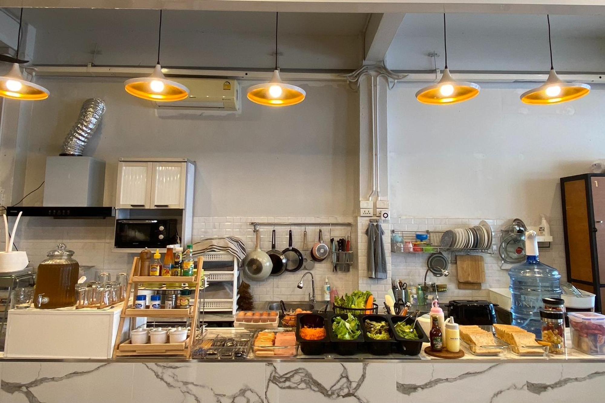 Hostel Lemon Siam Petchaburi Road Bangkok Luaran gambar